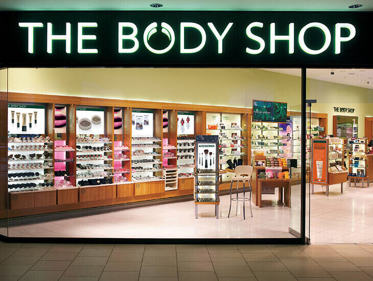 Доставка товара с магазина The Body Shop