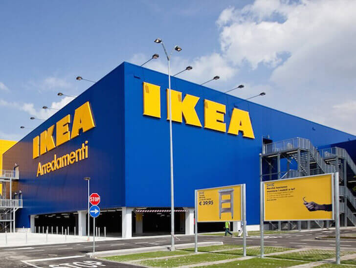Доставка товара с магазина Ikea